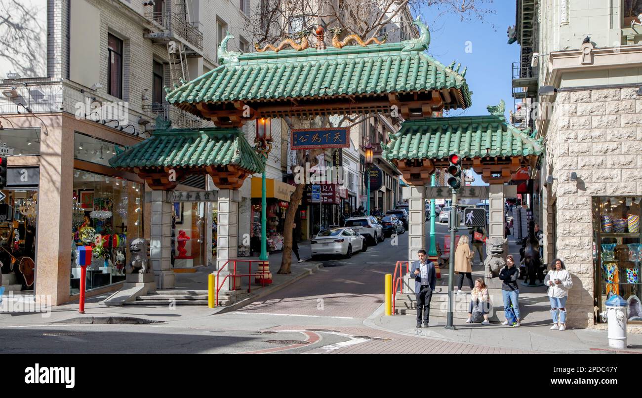 Exploring Chinatown in San Francisco, California. This is the ...
