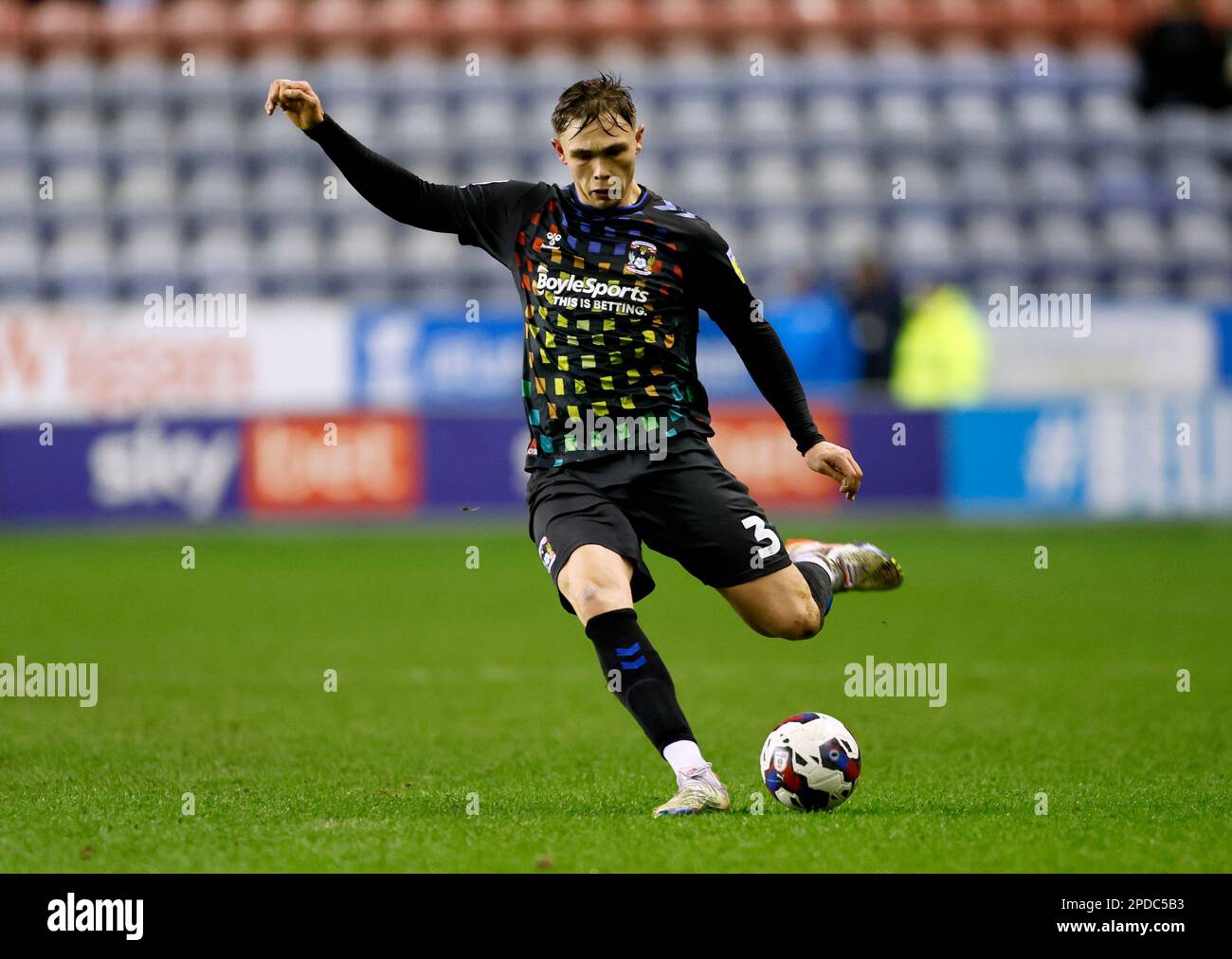 Coventry City's Callum Doyle during the Sky Bet Championship match at The DW Stadium, Wigan. Picture date: Tuesday March 14, 2023. Stock Photo