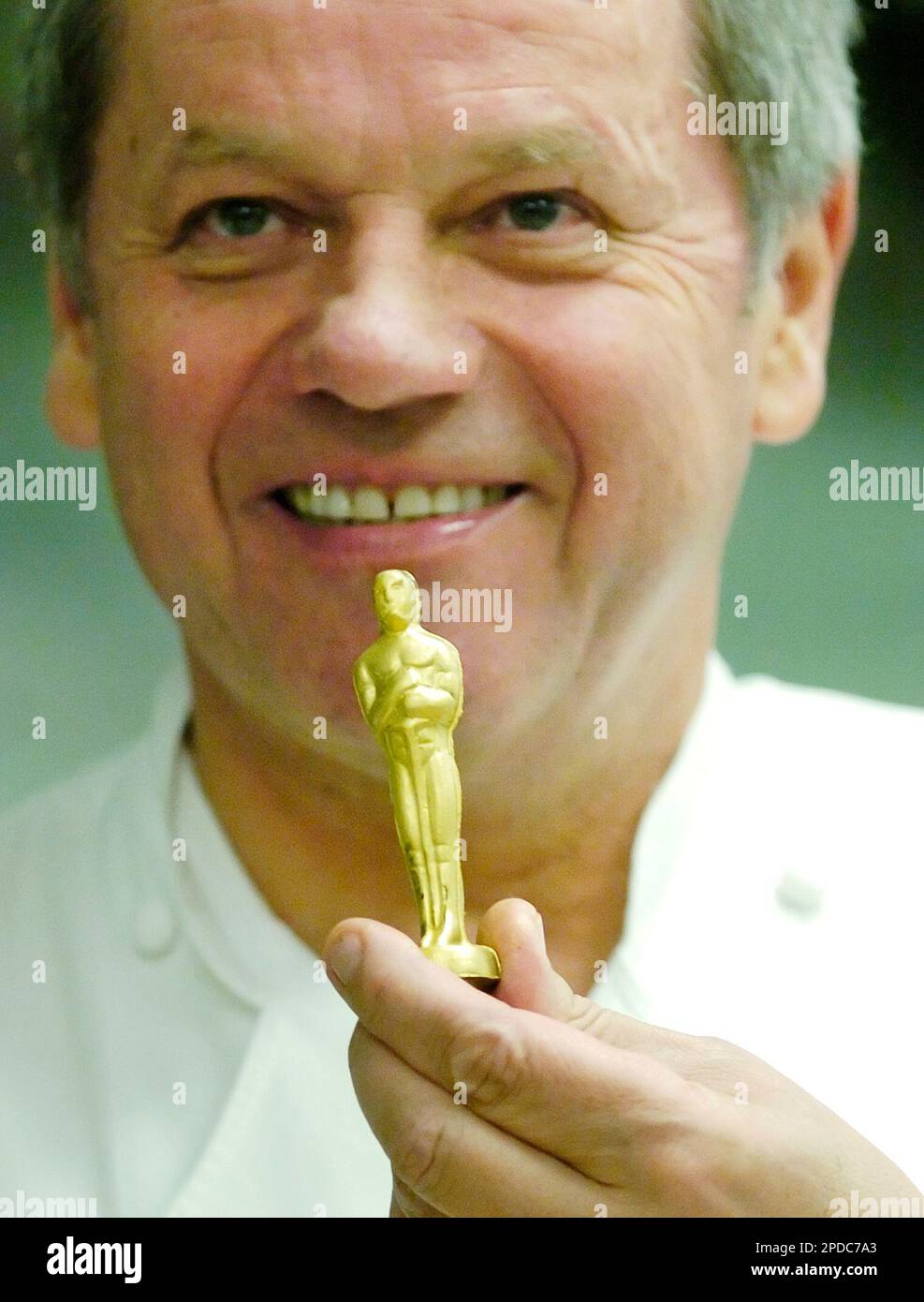 Wolfgang Puck, master chef of this year's Governors Ball, the post78th