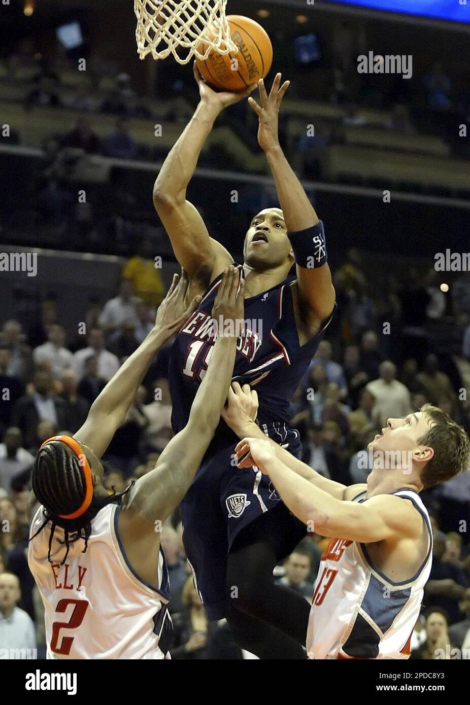 NBA: Charlotte Bobcats at New Jersey Nets