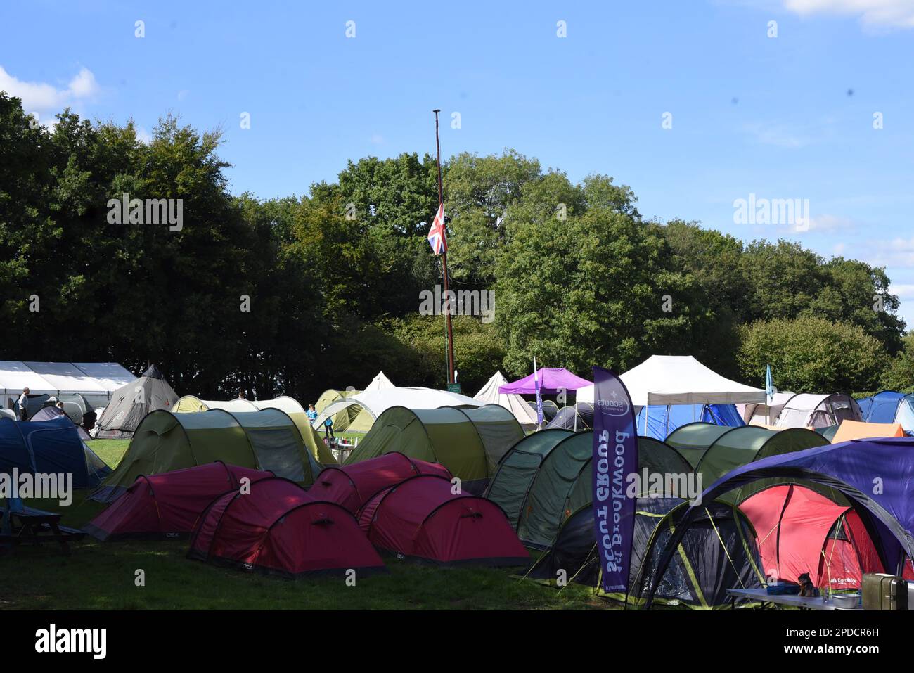 Flag at half mast Stock Photo Alamy