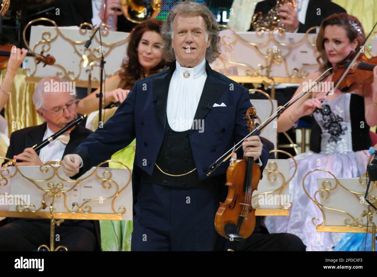 Madrid, Spain. 14th Mar, 2023. Andre Rieu of the Johann StraussAndre