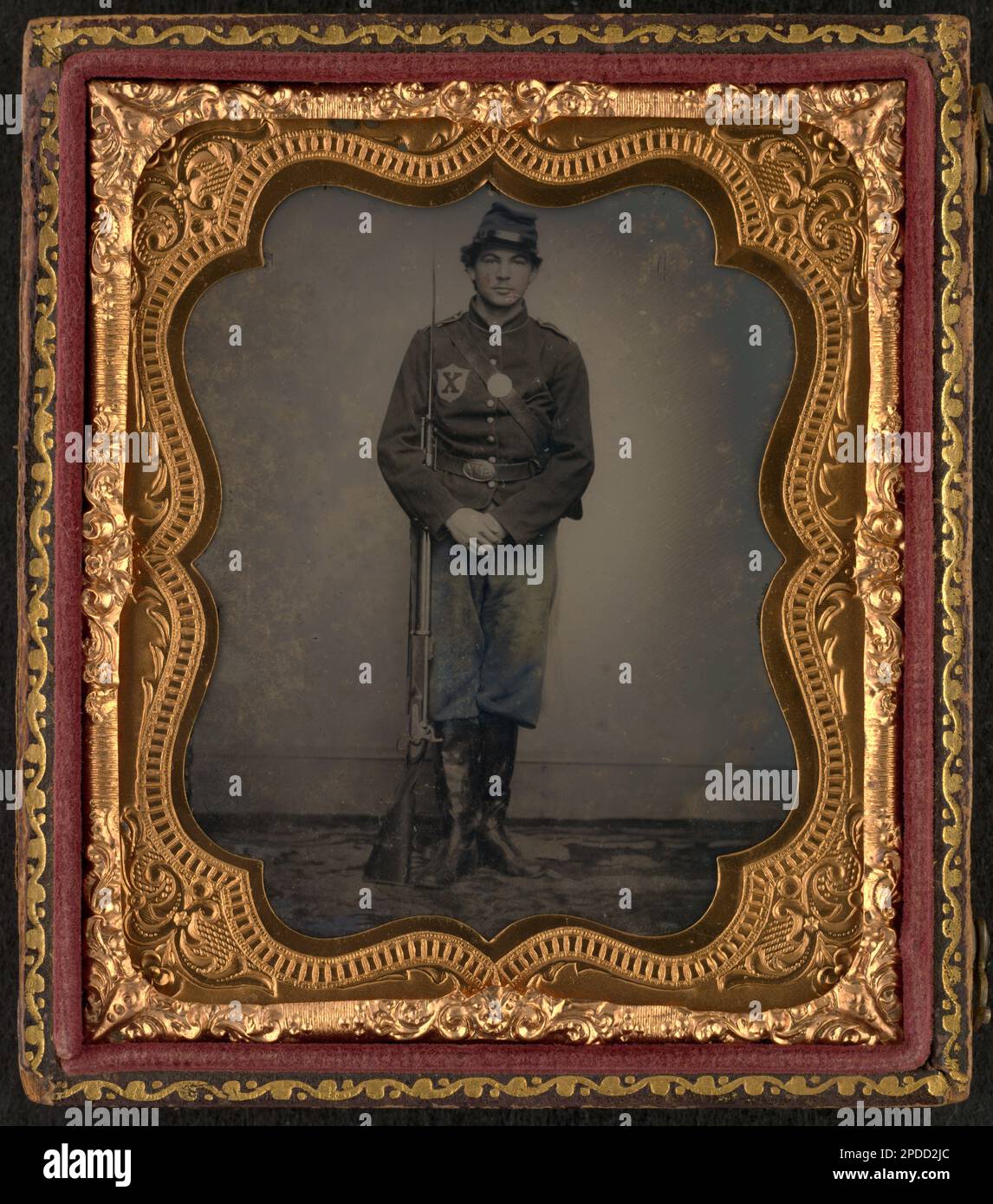 Unidentified soldier in 56th New York Infantry Regiment ("10th Legion