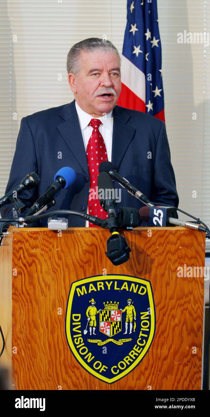Correctional officers, family and friends gather outside The Church of  Jesus Christ of Latter-day Saints Wednesday, Feb. 1, 2006, in Martinsburg,  W.Va. during a funeral for slain prison guard Jeffery Alan Wroten., image size:702x1390