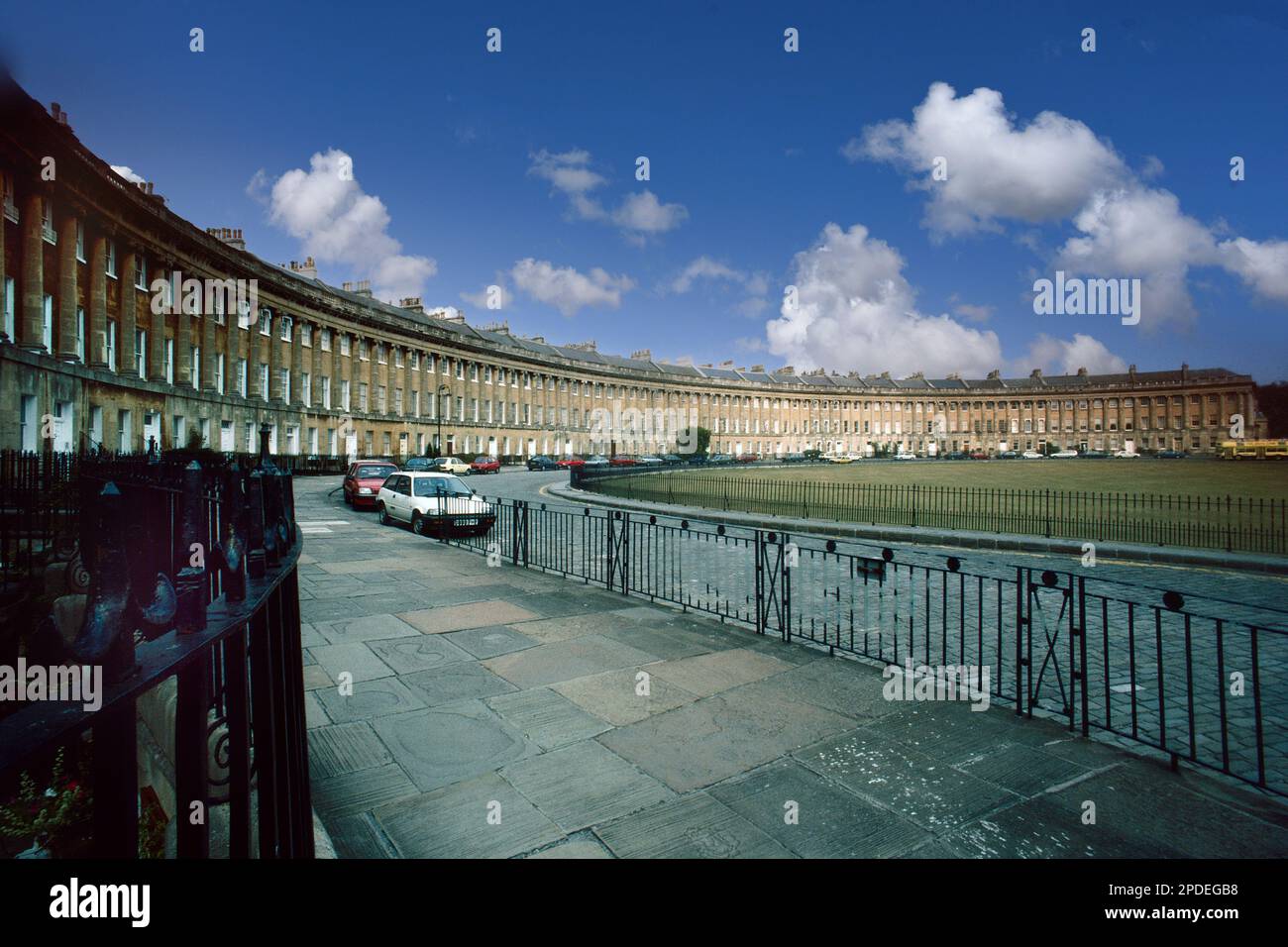 The Royal Crescent, Bath, England Stock Photo