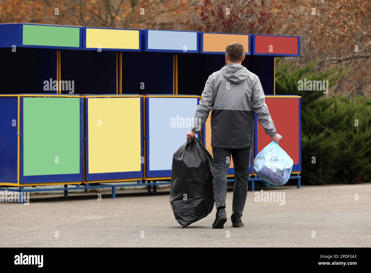 Back bin bag hi-res stock photography and images - Alamy