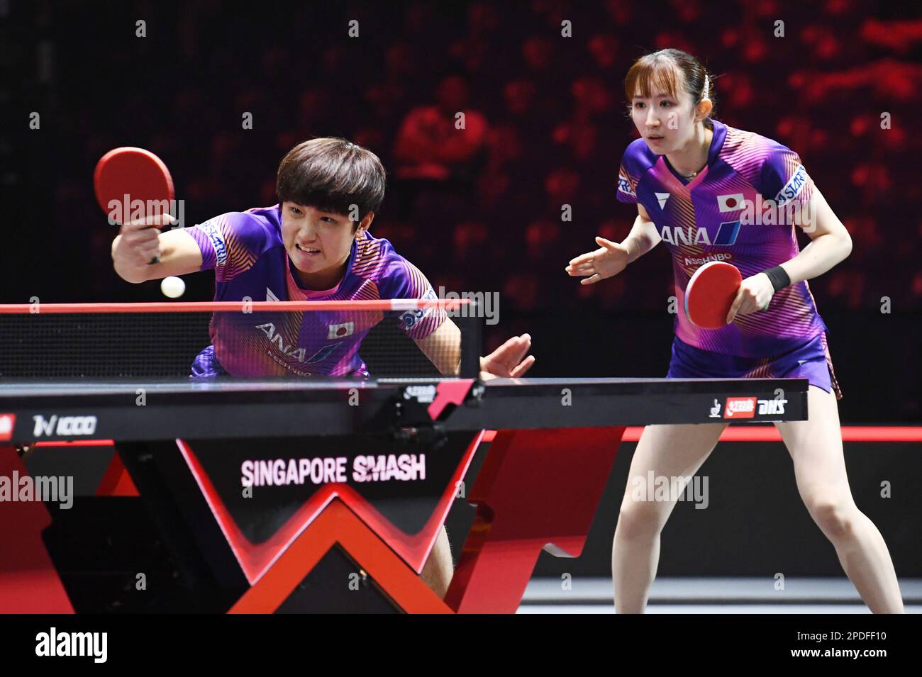 Singapore, Singapore. 14th Mar, 2023. Tomokazu Harimoto (JPN), Hina ...