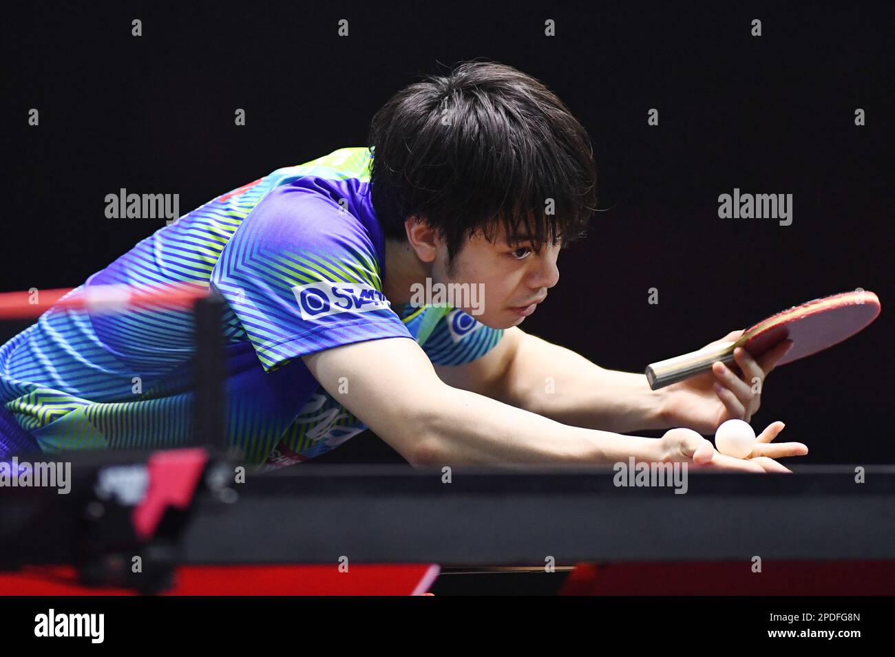 Singapore, Singapore. 14th Mar, 2023. Yukiya Uda (JPN) Table Tennis