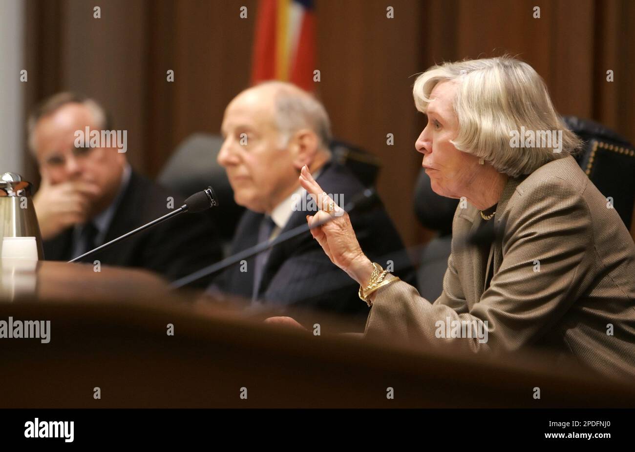 Appellate Judge Joan Dempsey Klein right a member of the