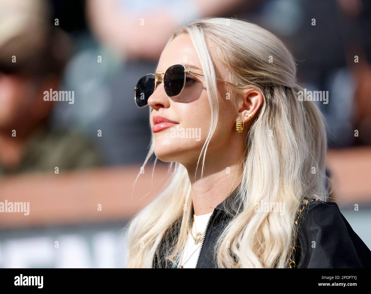 March 14, 2023 Taylor Fritz girlfriend Riddle in attendance
