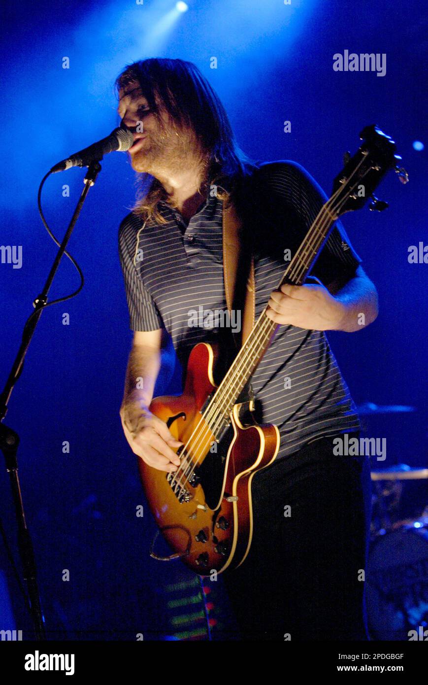 Phil Stack Of Thirsty Merc Performing Live At The Enmore Theatre To