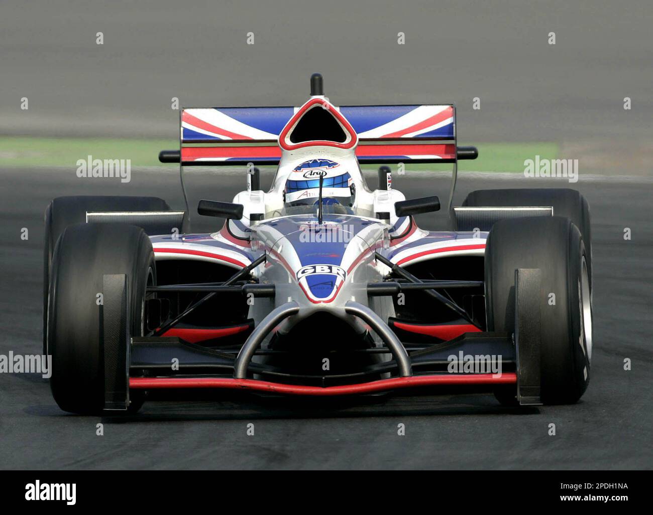 Robbie Kerr from the A1 Great Britain team drives during the A1 Grand ...