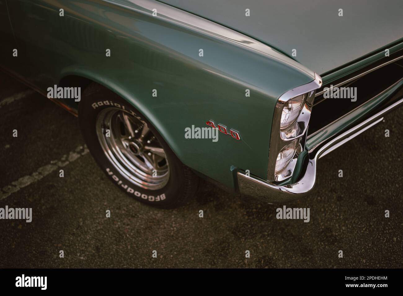 Vintage Pontiac Firebird 400 car, Austin, Texas Stock Photo Alamy