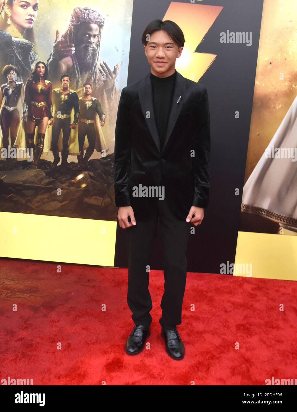 Los Angeles California Usa 14th March 2023 Actor Ian Chen Attends The Premiere Of Warner Bros Shazam! Fury Of The Gods At Regency Village Theatre On March 14 2023 In Los Angeles California Usa Photo By Barry Kingalamy Live News 2PDHF06 