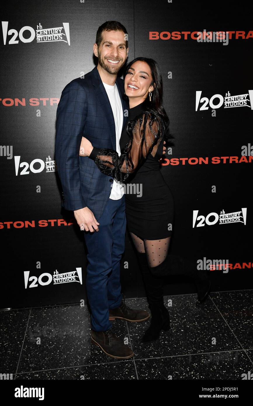 Odelya Halevi, right, and boyfriend Aaron Mazor attend a special ...