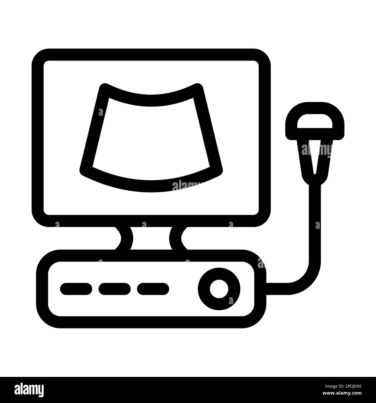 Ultrasound machine Black and White Stock Photos & Images - Alamy