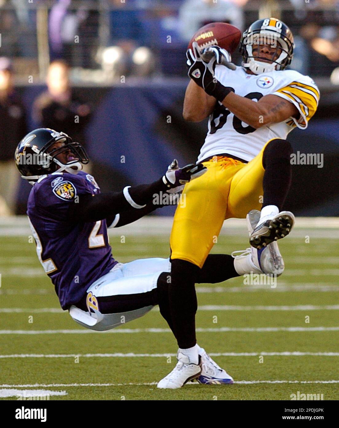 Upper Deck 2006 NFL Pittsburgh Steelers Cedrick Wilson Wide