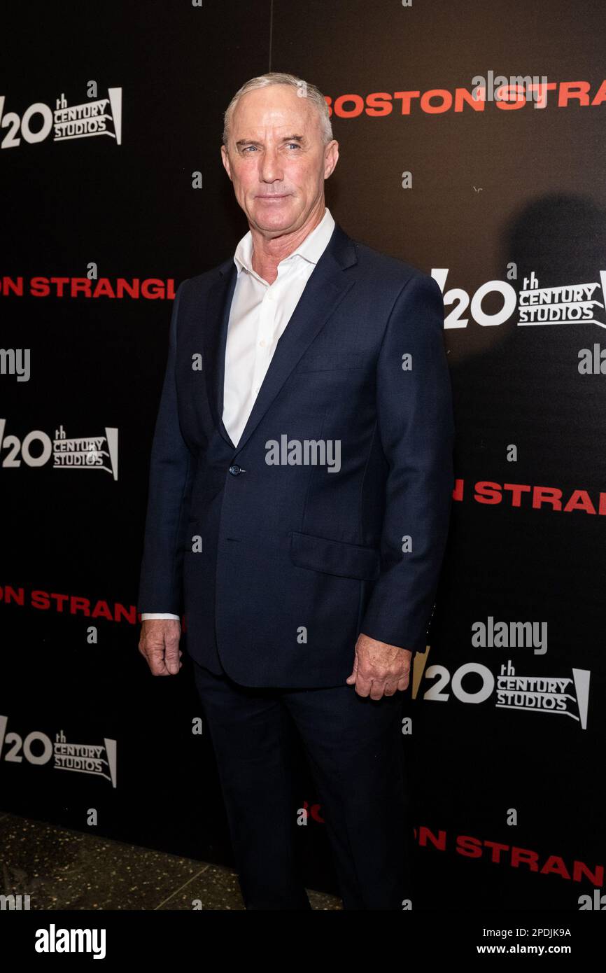 New York, USA. 14th Mar, 2023. Robert John Burke arrives on the red