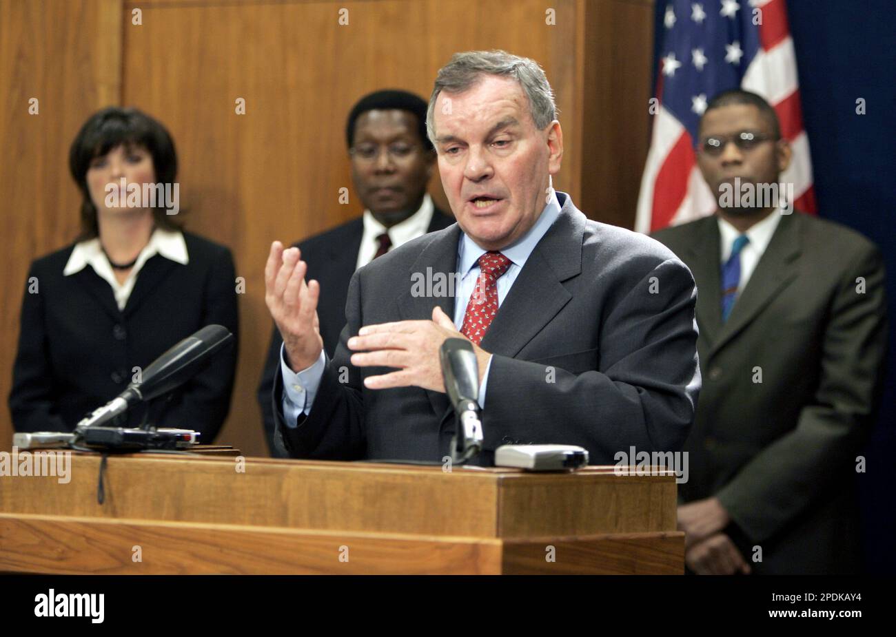 Chicago Mayor Richard M. Daley announces the appointments of three new ...