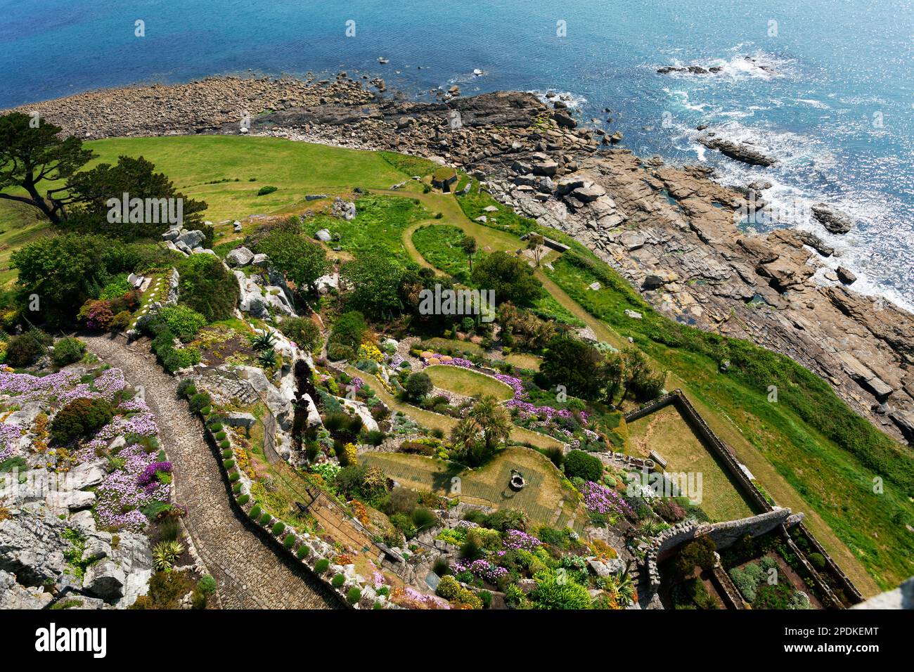 St.Michael's Mount, Cornwall, England Stock Photo Alamy