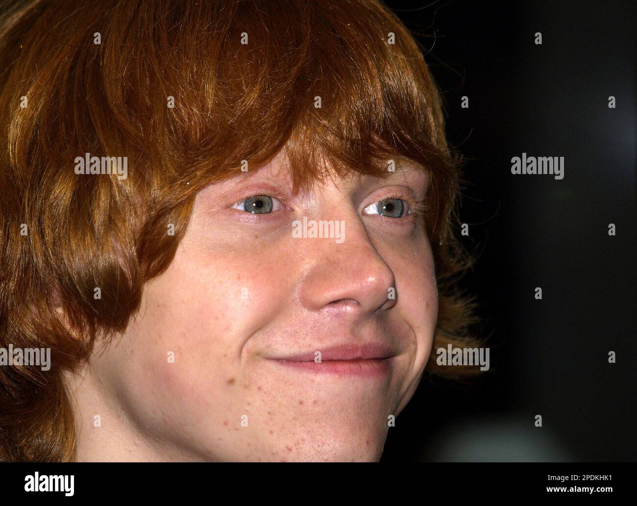 British actor Rupert Grint, arrives in London's Leicester Square for the  premier of his latest Harry Potter film, 'Harry Potter and the Goblet of  Fire', Sunday Nov. 6, 2005. The film is, image size:1300x1032