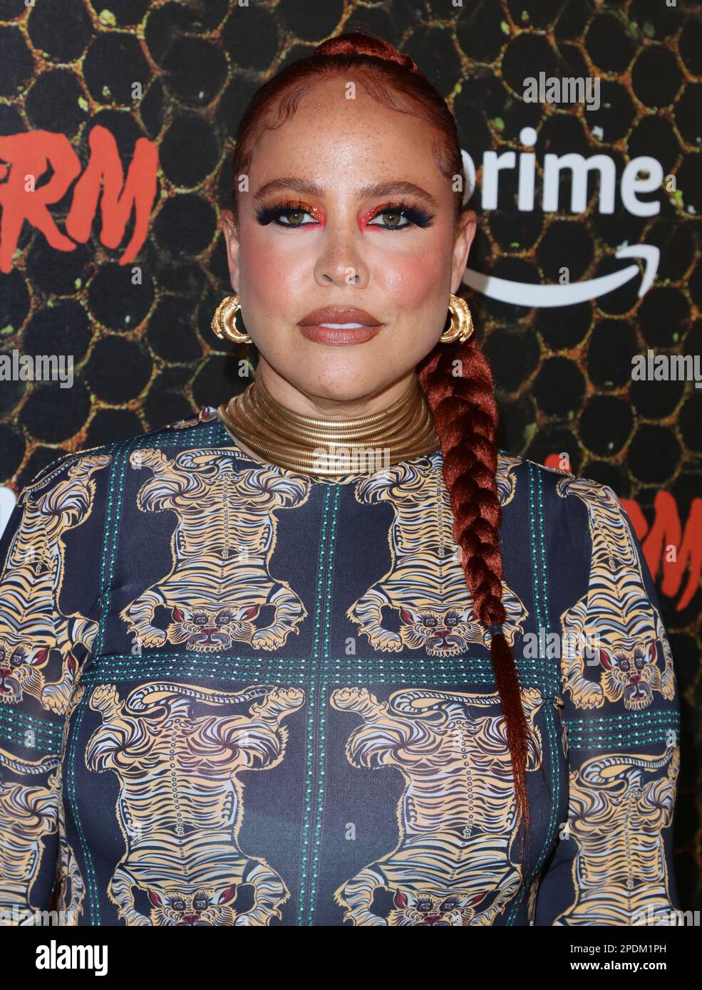 Los Angeles, USA. 14th Mar, 2023. Dominik Dawson arrives at SWARM Los Angeles Premiere held at the Lighthouse ArtSpace in Los Angeles, CA on Tuesday, March 14, 2023 . (Photo By Juan Pablo Rico/Sipa USA) Credit: Sipa US/Alamy Live News Stock Photo