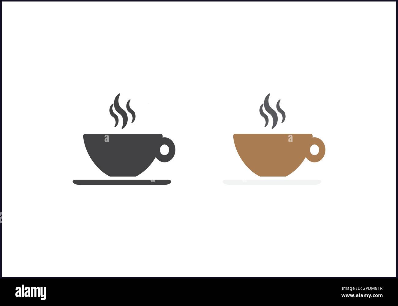 food icon vector on white background. Stock Vector