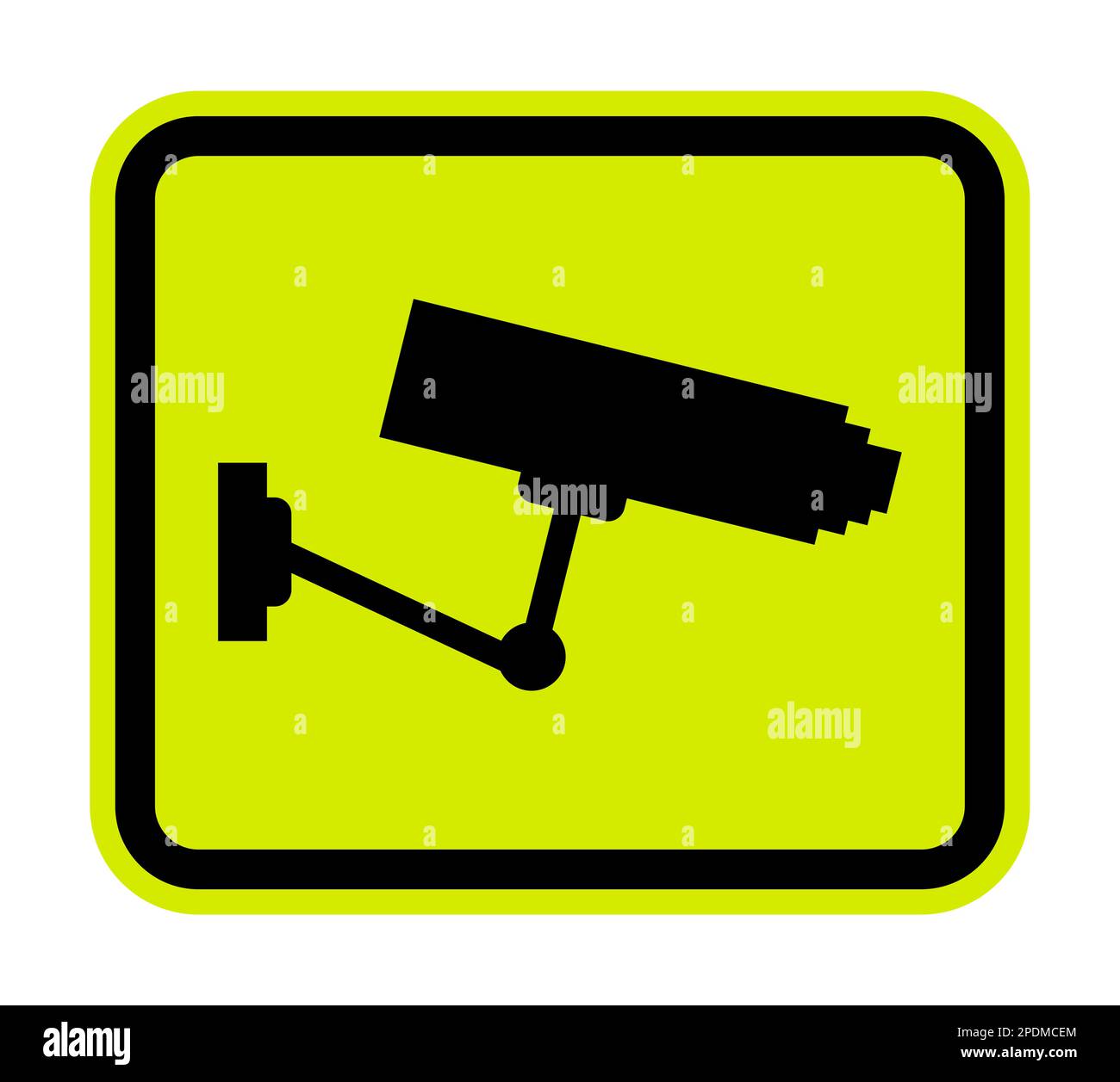 Video surveillance icon.CCTV camera. Stock Vector