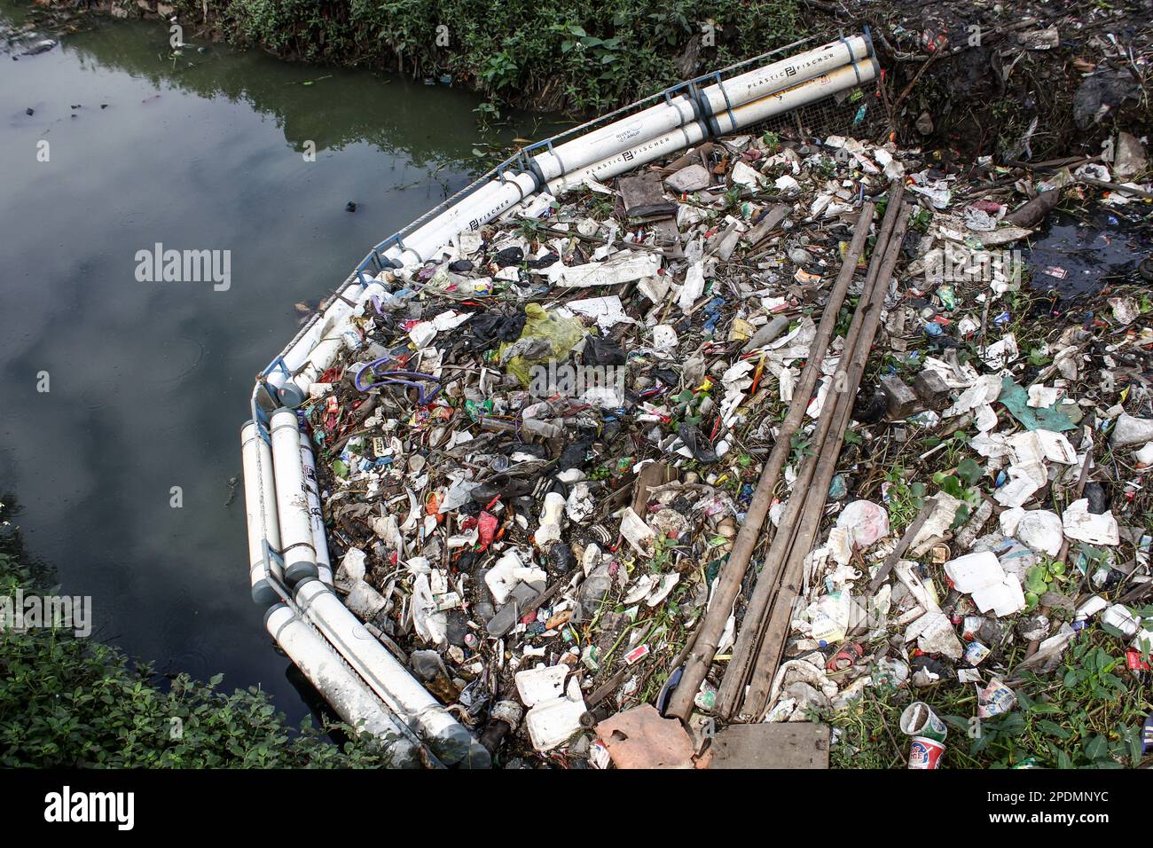 Bandung, West Java, Indonesia. 15th Mar, 2023. Members of River Clean ...