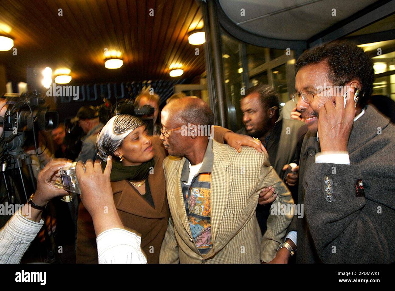 Former commander of warlord Farah Aidid's troops, Abdi Hassan Awale ...