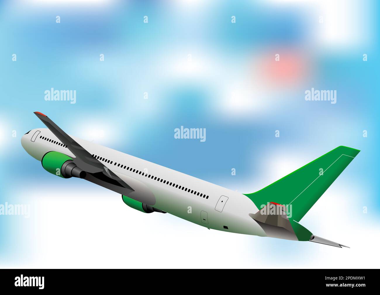 Approaching for landing Stock Vector Images - Alamy