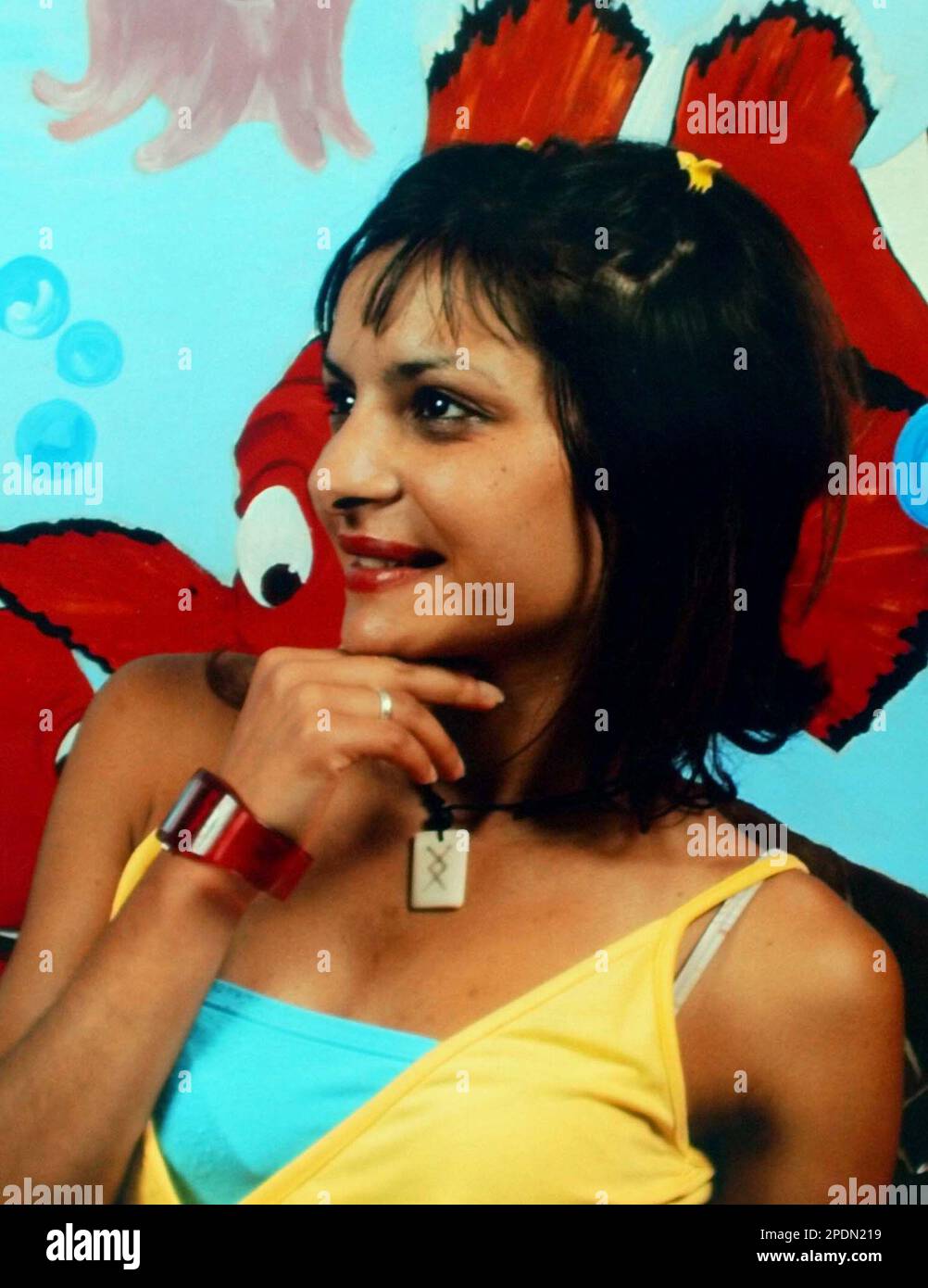 Roberta Riina, the 24-year-old girl who was found dead in her home in  Partinico, near Palermo, Italy, Tuesday, Oct. 18, 2005. (AP  PhotoAlessandro Fucarini Stock Photo - Alamy