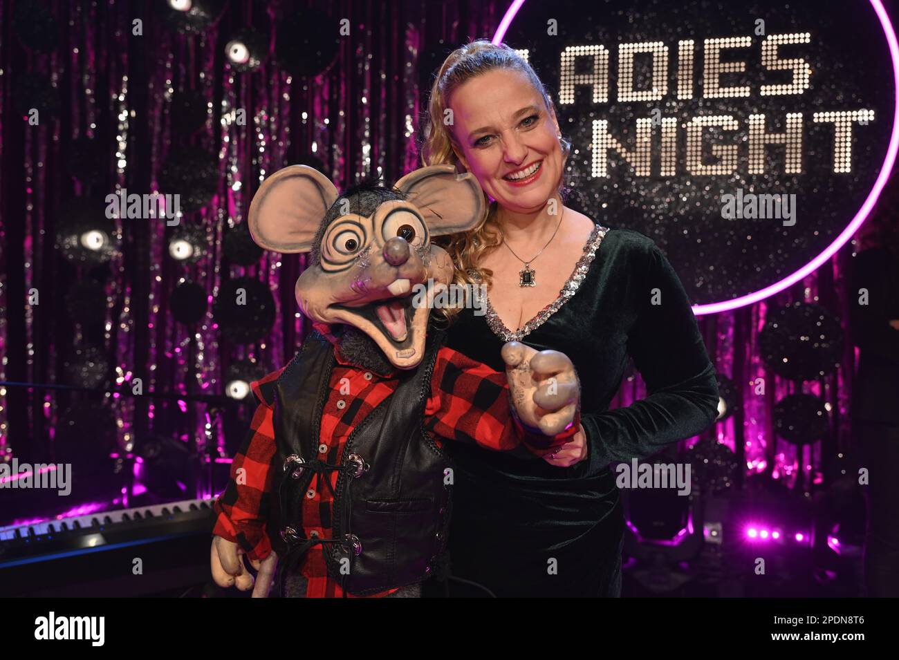 Cologne, Germany. 14th Mar, 2023. Comedian and ventriloquist Murzarella