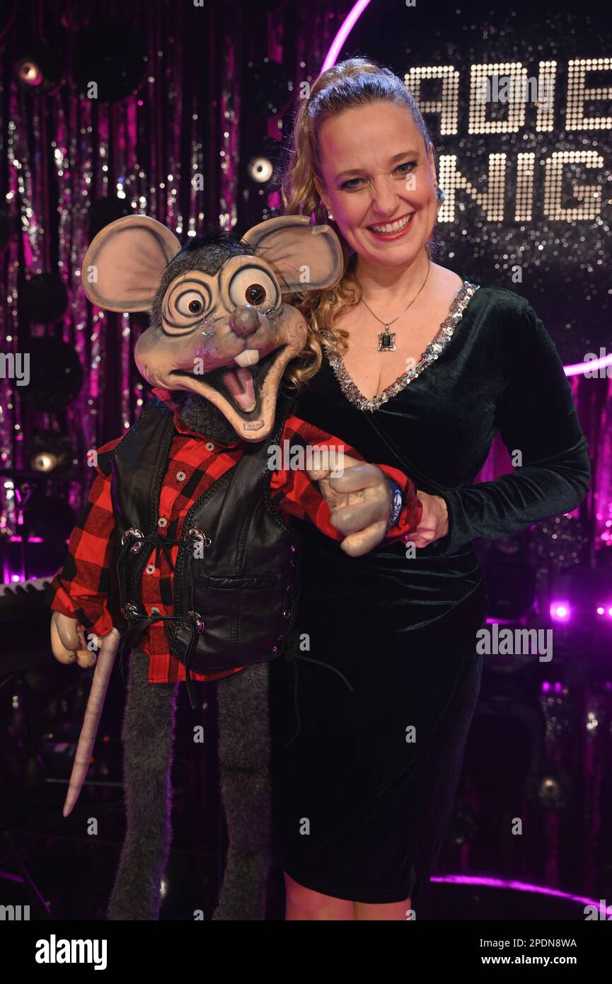 Cologne, Germany. 14th Mar, 2023. Comedian and ventriloquist Murzarella
