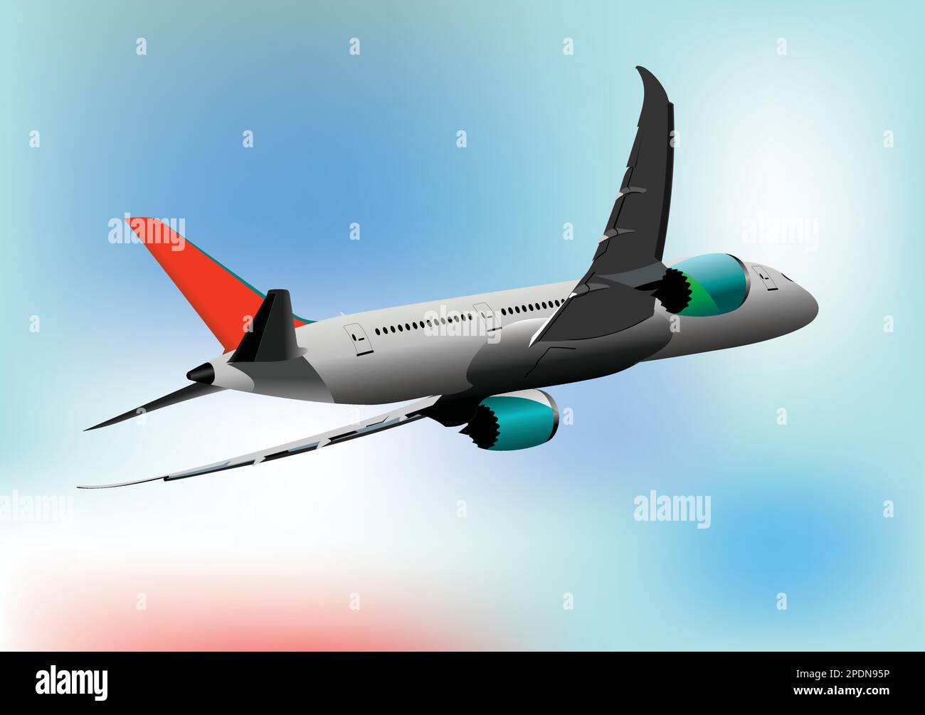 Approaching for landing Stock Vector Images - Alamy