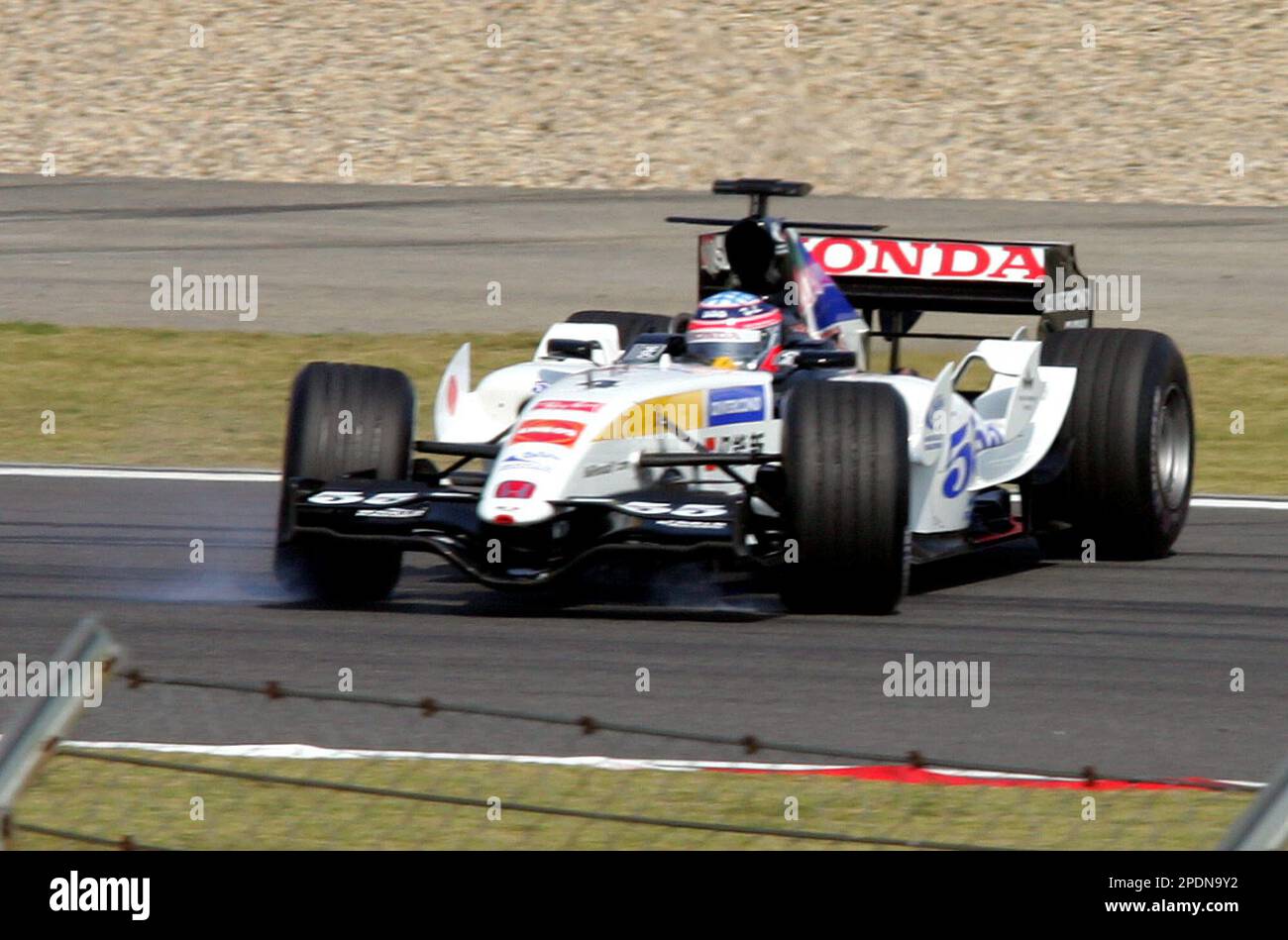 Minichamps F1 1/43 BAR 005 Takuma Sato 2003 Japan Grand Prix