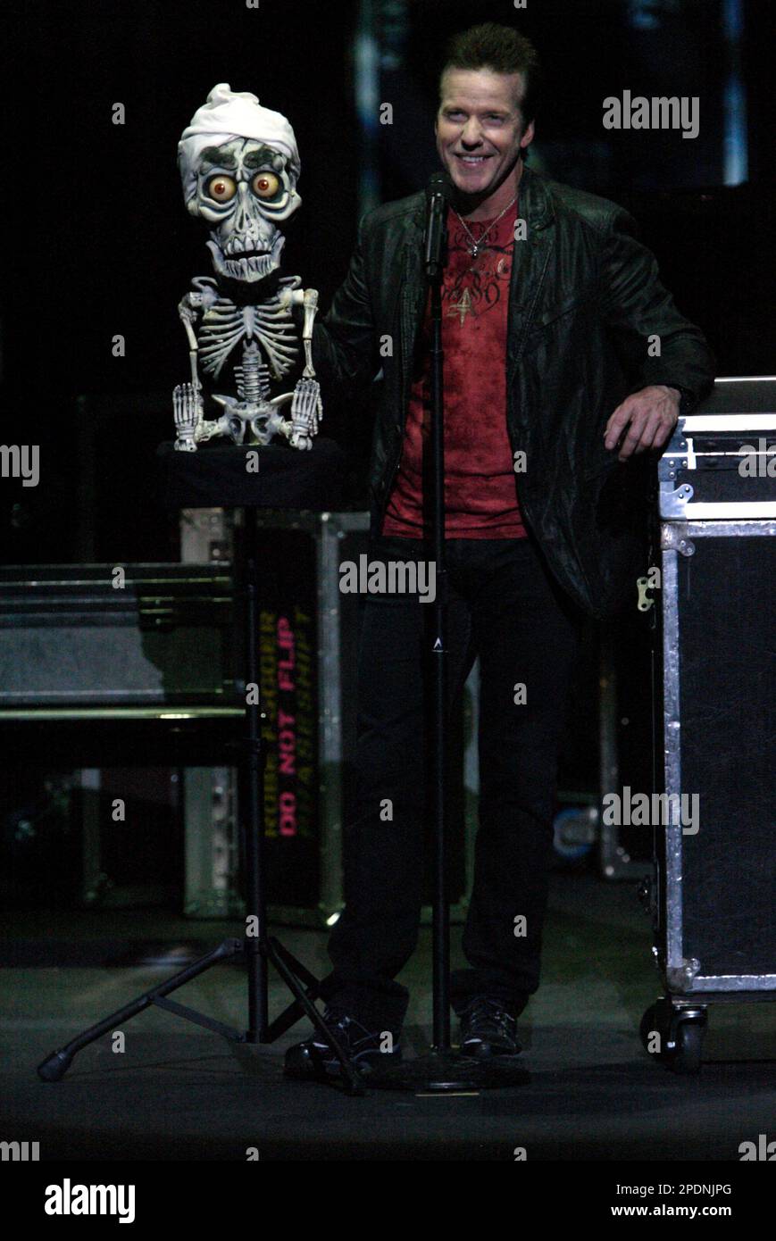 Jeff Dunham and 'Achmed the Dead Terrorist' Comedian ventiloquist Jeff