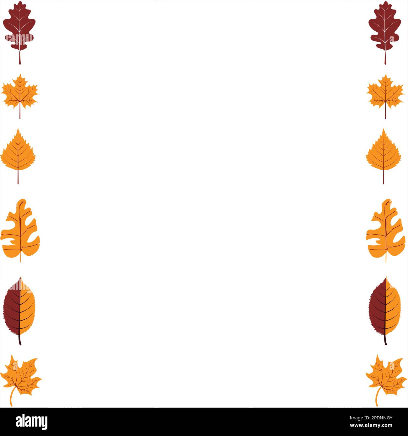 Autumn leaves background Stock Vector