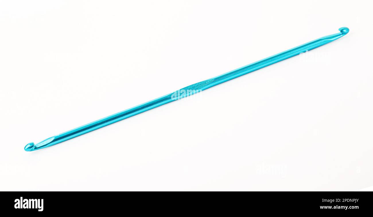 metal crochet hook isolated on white background Stock Photo Alamy