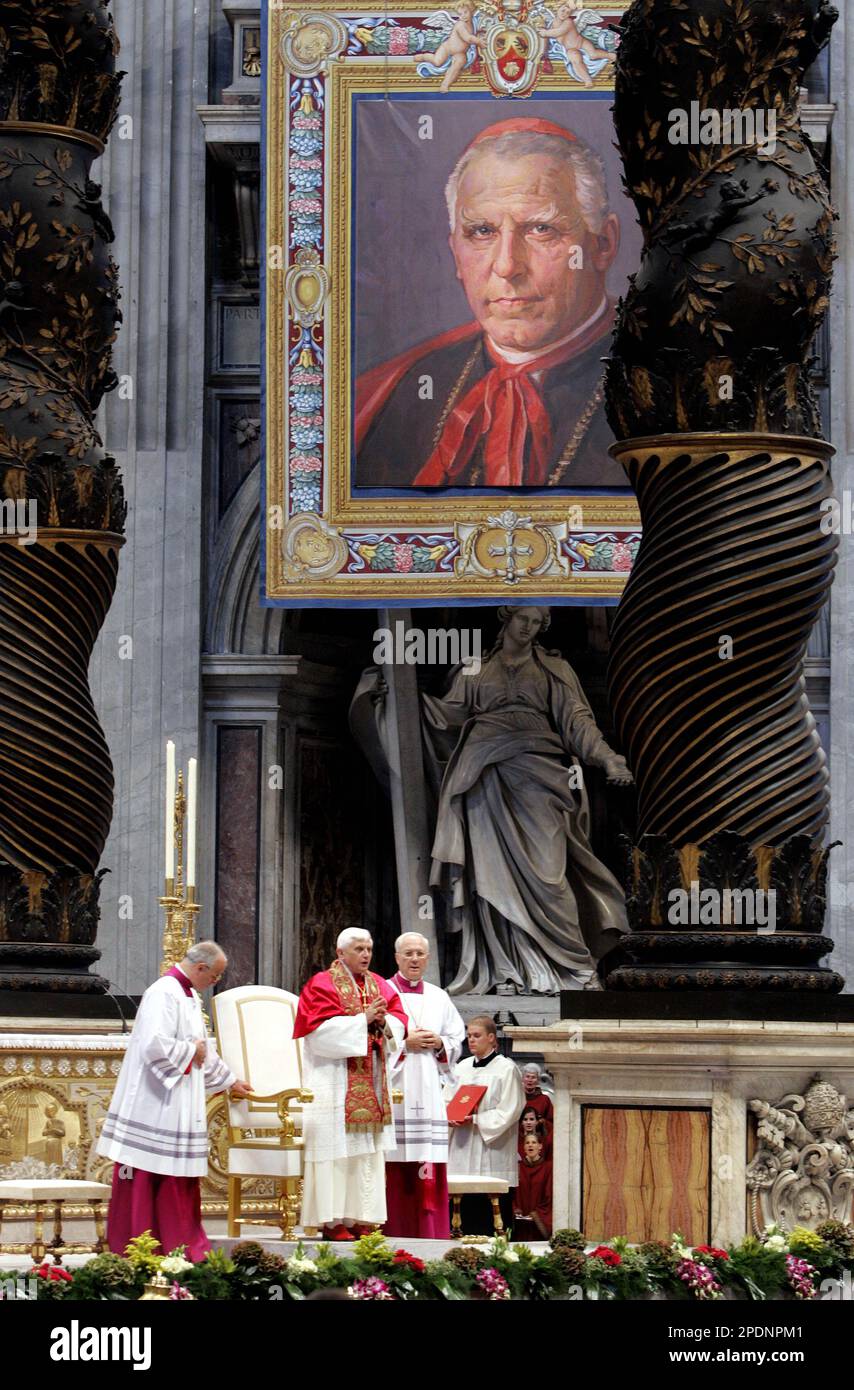 Pope Benedict Xvi Attends The Beatification Ceremony Of German Bishop