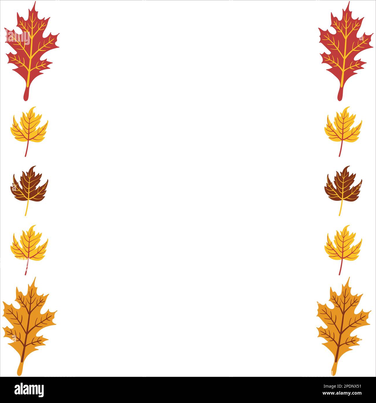 Autumn leaves background Stock Vector