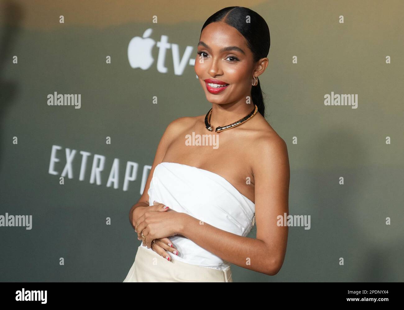 Los Angeles, USA. 14th Mar, 2023. Yara Shahidi arrives at the Apple