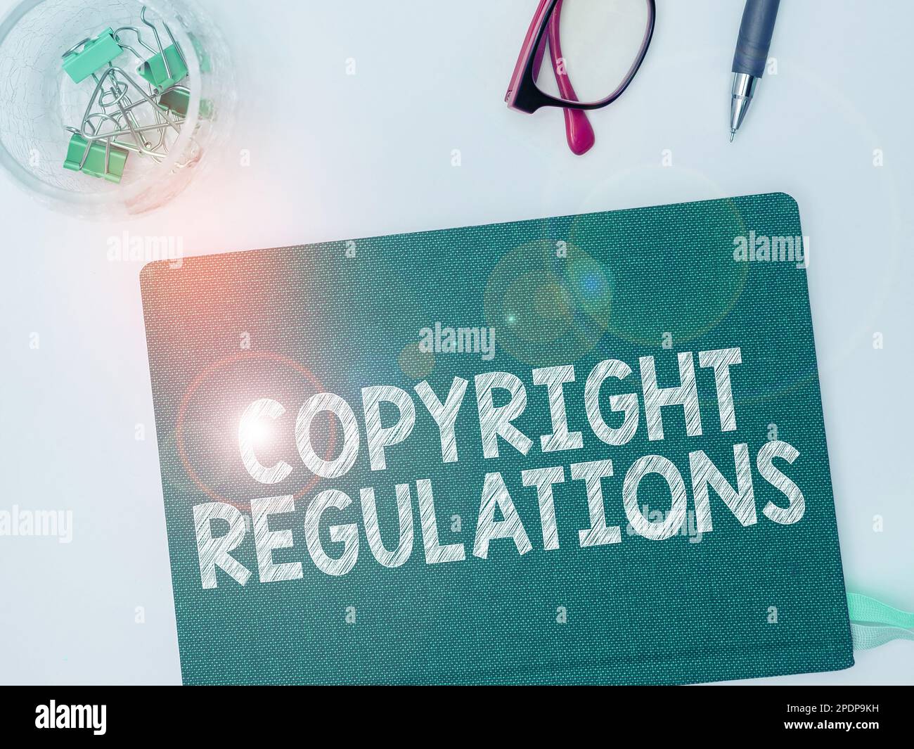 Inspiration showing sign Copyright Regulations. Concept meaning body of