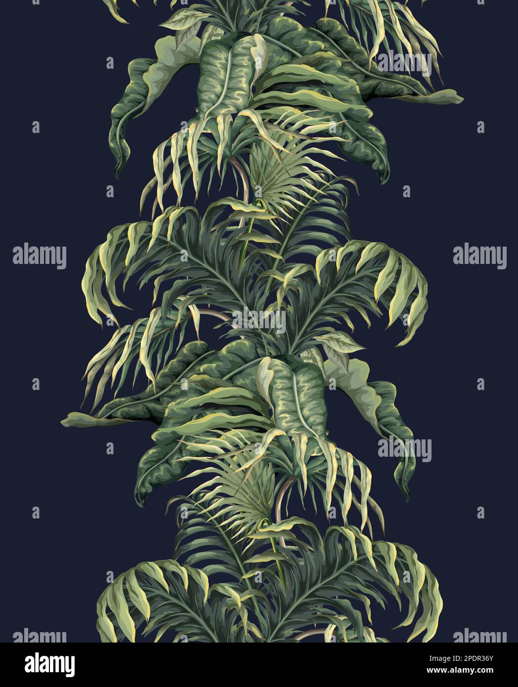 Vintage jungle art hi-res stock photography and images - Alamy