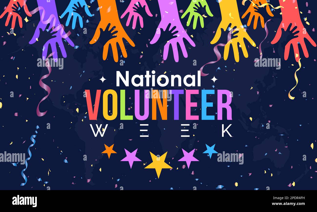Volunteer Appreciation Week. volunteers communities awareness concept