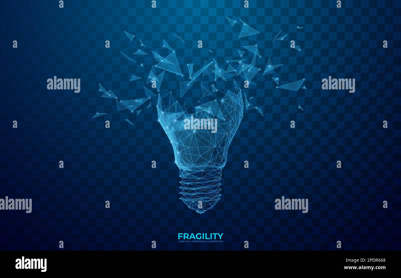 Business broken glass Stock Vector Images - Alamy