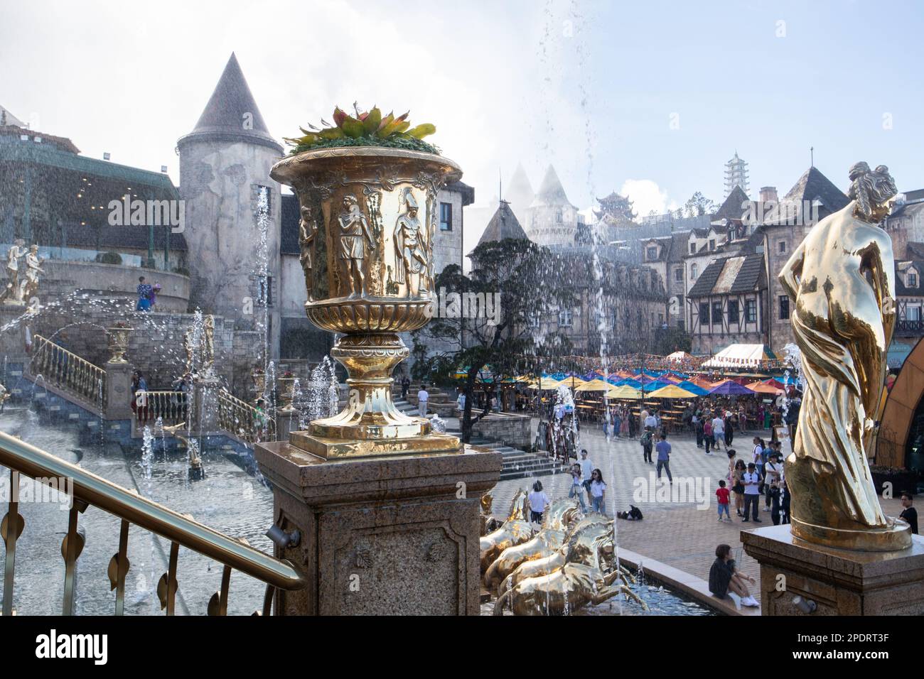 Images from Ba Na Hills in Vietnam Stock Photo - Alamy