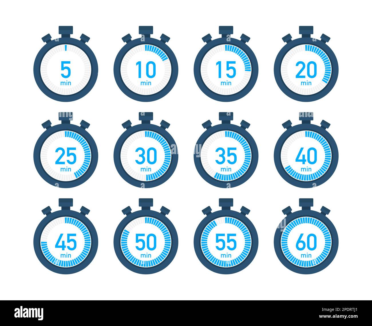 20 second countdown timer Cut Out Stock Images & Pictures Alamy
