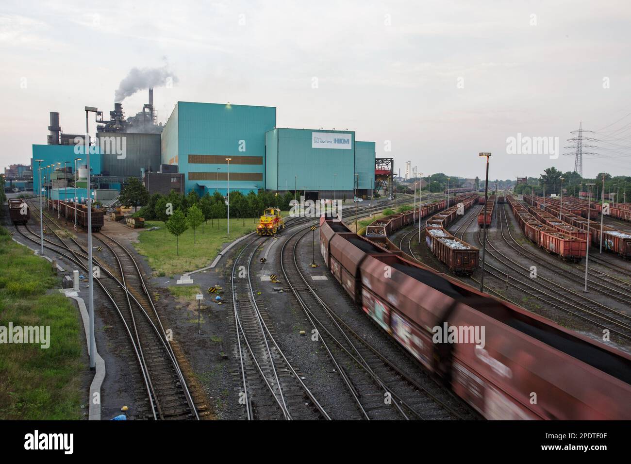 DUISBURG, GERMANY. 31 May, 2018. HKM Steelworks in Duisburg, Germany. Credit: Ant Palmer/Alamy Stock Photo