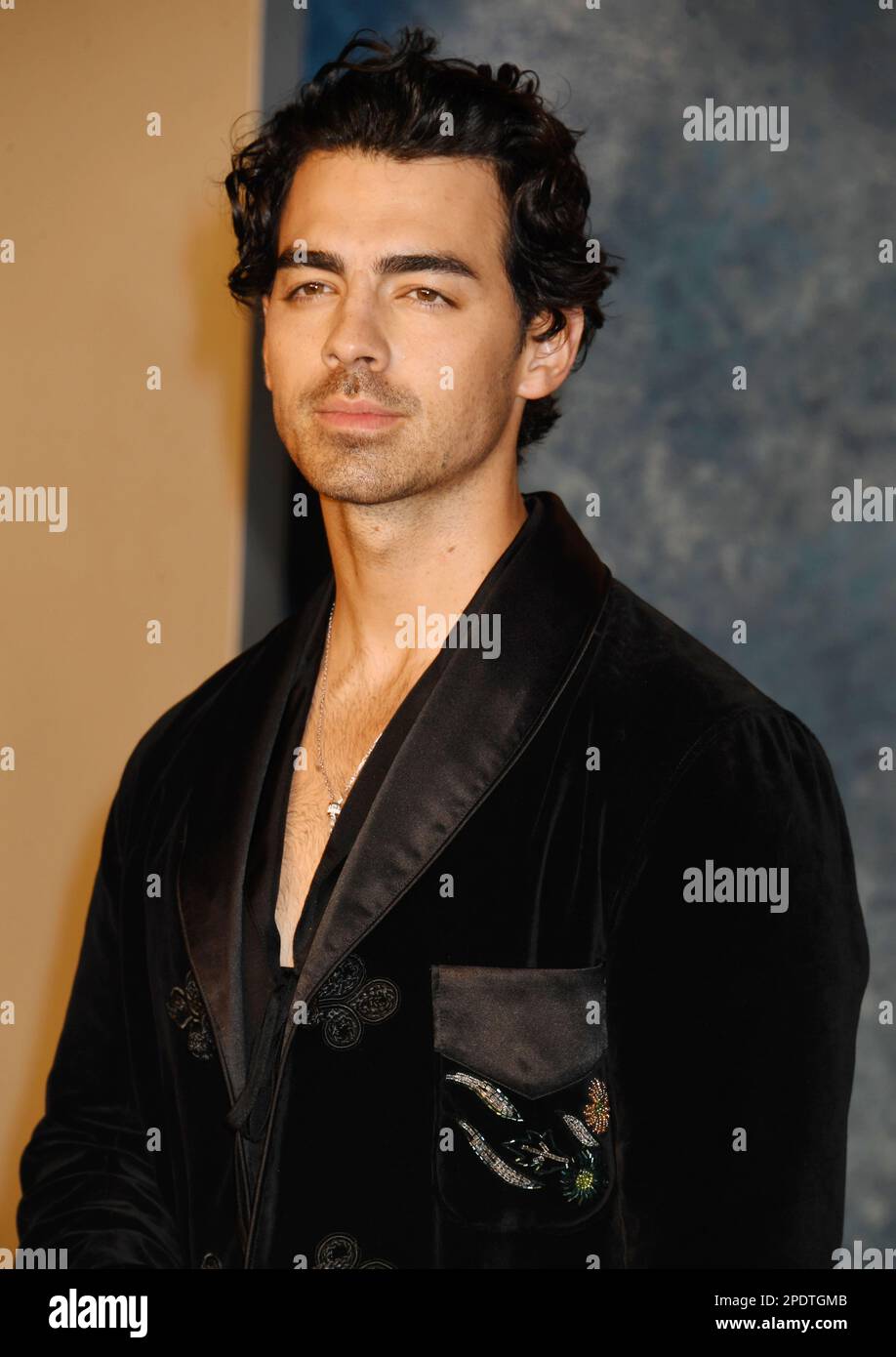 BEVERLY HILLS, CALIFORNIA MARCH 12 Joe Jonas attends the 2023 Vanity